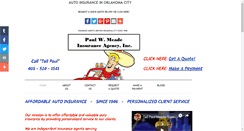 Desktop Screenshot of paulmeadeinsurance.com